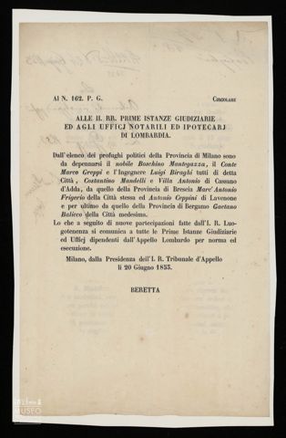 ALLE II. RR. PRIME ISTANZE GIUDIZIARIE ED AGLI UFFICI NOTARILI