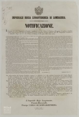 IMPERIALE REGIA LUOGOTENENZA DI LOMBARDIA