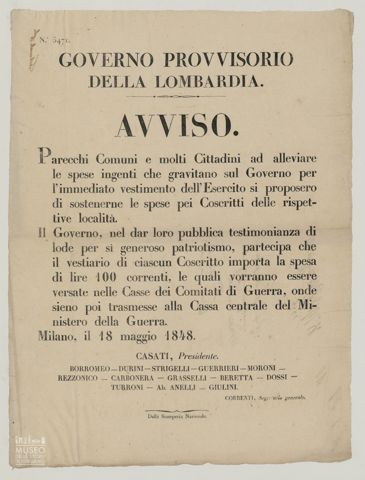 GOVERNO PROVVISORIO DELLA LOMBARDIA