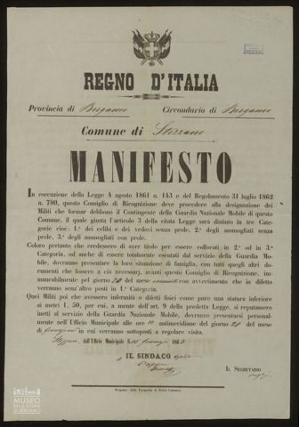 REGNO D'ITALIA PROVINCIA DI BERGAMO CIRDONCDARIO DI BERGAMO COMUNE DI STEZZANO