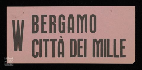 W BERGAMO CITTA' DEI MILLE