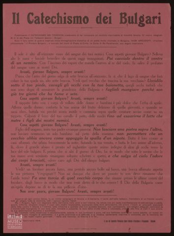 IL CATECHISMO DEI BULGARI