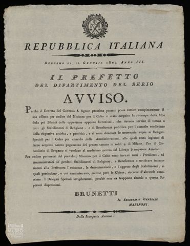PERCHE' IL DECRETO DEL GOVERNO 3 AGOSTO PROSSIMO PASSATO
