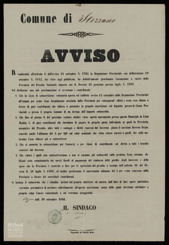 COMUNE DI STEZZANO AVVISO DI CONFORMITA' ALL'ARTICOLO 8