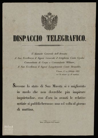 DISPACCIO TELEGRAFICO