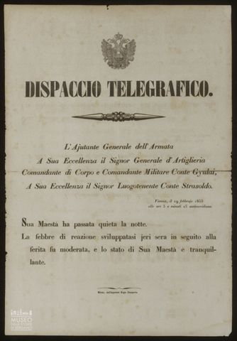 DISPACCIO TELEGRAFICO