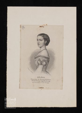 Hélène Princesse de Slesvig - Holstein - Sonderbourg - Augustenbourg née Princesse de Grande - Bretagne