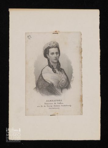 Alexandra Princesse de Galles, née Pr. de Slesvig - Holstein - Sonderbourg - Glucksbourg
