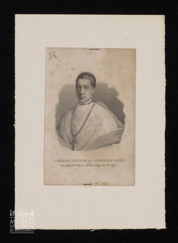 Frédéric Prince de Schwarzenberg Cardinal, Prince - archeveque de Prague