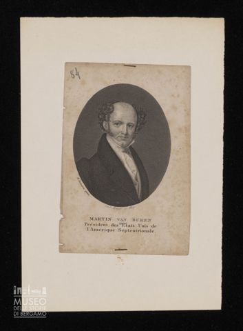 Martin Van Buren Président des Etas Unis de l'Amérique Septentrionale