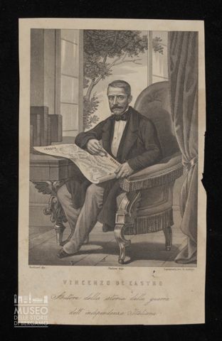 Vincenzo De Castro Autore della storia della guerra dell'indipendenza Italiana