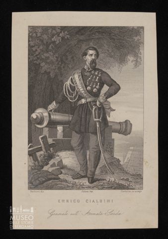 Enrico Cialdini Generale dell'Armata Sarda