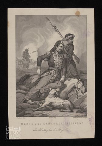 Morte del Generale Espinasse alla Battaglia di Magenta