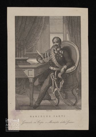 Manfredo Fanti Generale in Capo e Ministro della Guerra