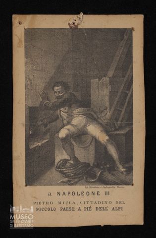 A Napoleone III Pietro Micca, Cittadino del piccolo paese a piè dell'Alpi