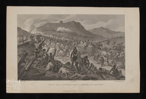 Rotta degli austriaci dopo la battaglia di Solferino