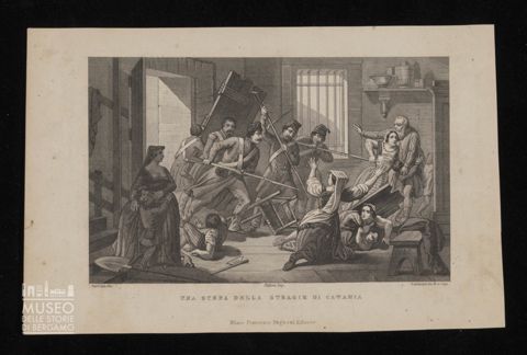 Una scena della stragie di Catania