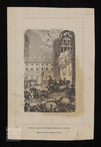 Entrata del Re Vittorio Emanuele a Napoli
