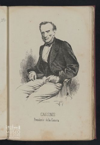 Cassinis Presidente della Camera