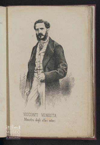 Visconti Venosta Ministro degli affari esteri