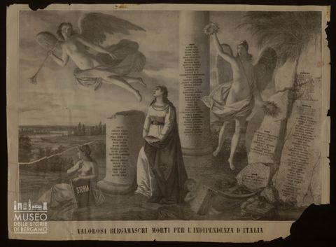 Valorosi bergamaschi morti per l'Indipendenza d'Italia