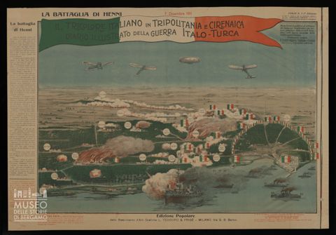 Il tricolore italiano in Tripolitania e Cirenaica. Diario illustrato della guerra italo-turca ...