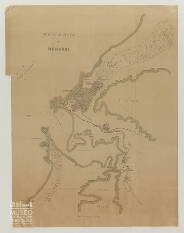 Porto e città di Bengasi