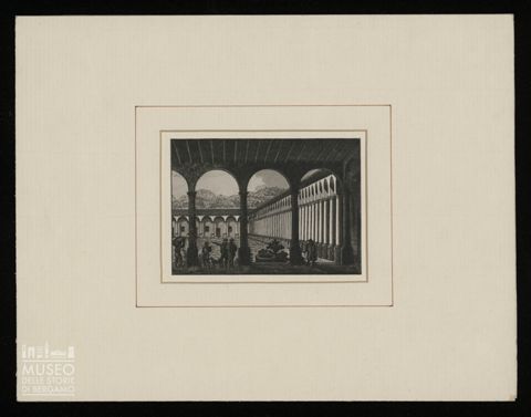 Interno del Lazzaretto di Bergamo