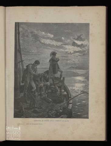 Partenza di Murat dalla Corsica