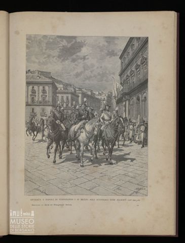 Entrata a Napoli di Ferdinando I in mezzo agli austriaci suoi alleati