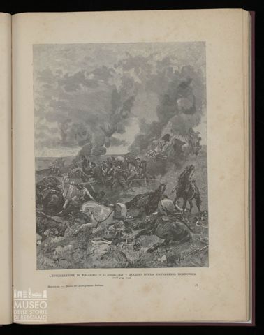 L'insurrezione di Palermo - 12 gennaio 1848 - Eccidio della Cavalleria borbonica