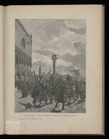 Daniele Manin e Niccolò Tommaseo liberati dal carcere