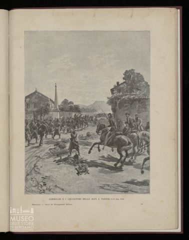 Garibaldi e i Cacciatori delle Alpi a Varese