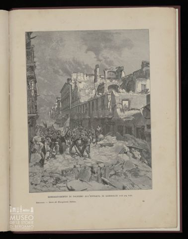 Bombardamento di Palermo all'entrata di Garibaldi