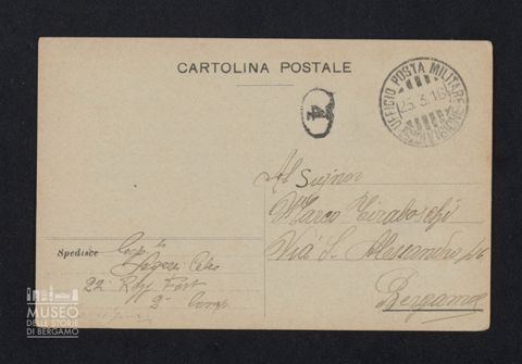 Agazzi Celso, caporale, 22° Reggimento Fanteria, 2a Compagnia a Tiraboschi Marco