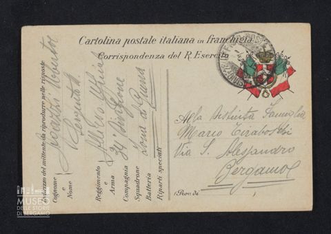 Agazzi Uberto, sergente maggiore, Allievo Ufficiali, 34a Divisione a Famiglia Tiraboschi Marco