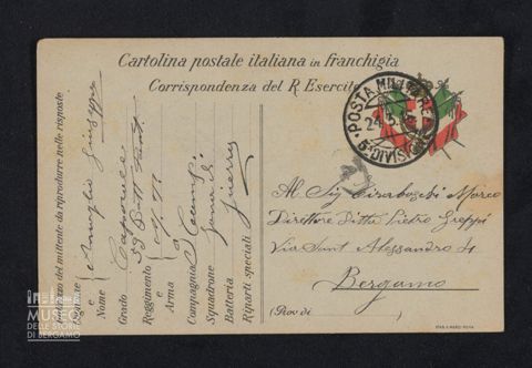 Amaglio Giuseppe, 59° Battaglione Fanteria, Milizia Territoriale, 3a Compagnia a Tiraboschi Marco