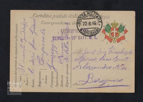 Amaglio Giuseppe, caporale a Tiraboschi Marco