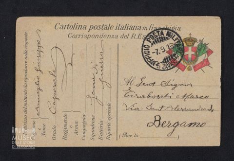 Amaglio Giuseppe, caporale a Tiraboschi Marco