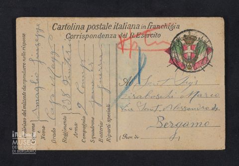 Amaglio Giuseppe, caporale maggiore, 238° Reggimento Fanteria, 9a Compagnia a Tiraboschi Marco