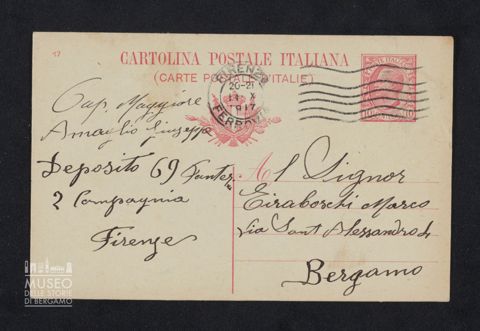 Amaglio Giuseppe, Deposito 69° Fanteria, 2a Compagnia, Firenze a Tiraboschi Marco