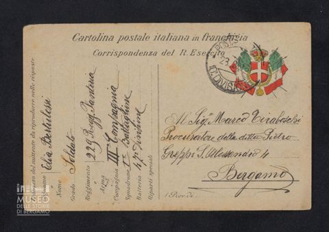 Bertulessi Elia, 229° Reggimento Fanteria, 3a Compagnia, 1° Battaglione, 47a Divisione a Tiraboschi Marco