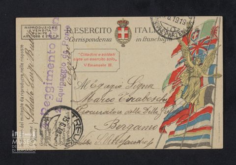 Buelli Luigi 4° Reggimento Genio, 2° Equipaggio da ponte, Treviso a Tiraboschi Marco