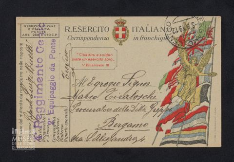 Buelli Luigi 4° Reggimento Genio, 2° Equipaggio da ponte, Treviso a Tiraboschi Marco