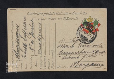 Cavagnis Luigi, tenente cappellano, 8° (?) Fanteria a Tiraboschi Marco