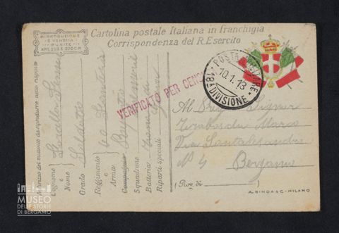 Forcella Fermo, 18a Divisione, 60° Reggimento Fanteria, Salmerie a Tiraboschi Marco