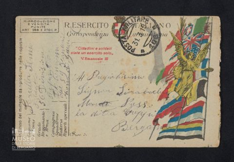 Forcella Fermo, soldato, 56a Divisione, 59° Fanteria, Reparto Autonomo a Tiraboschi Marco