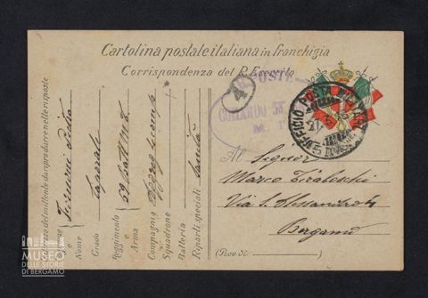 Fornoni Pietro, caporale, 59° Battaglione Milizia Territoriale, aggregato alla 4a Compagnia, Sanità a Tiraboschi Marco