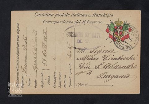 Fornoni Pietro, caporale di sanità, 59° Battaglione Milizia Territoriale, 4a Compagnia, Sanità a Tiraboschi Marco