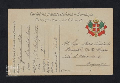 Fornoni Pietro, aporale di sanità, 59° Battaglione, Milizia Territoriale, 1a Compagnia Sanità a Tiraboschi Marco